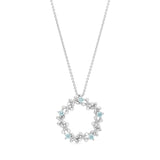 Faith-Jewels-Wildflowers-Wreath-Diamond--Aquamarine-Pendant-White-Gold-Mini-1