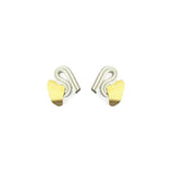 Evoke Mini Earrings - White