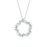 Faith-Jewels-Wildflowers-Wreath-Diamond--Aquamarine-Pendant-White-Gold-Mini-2